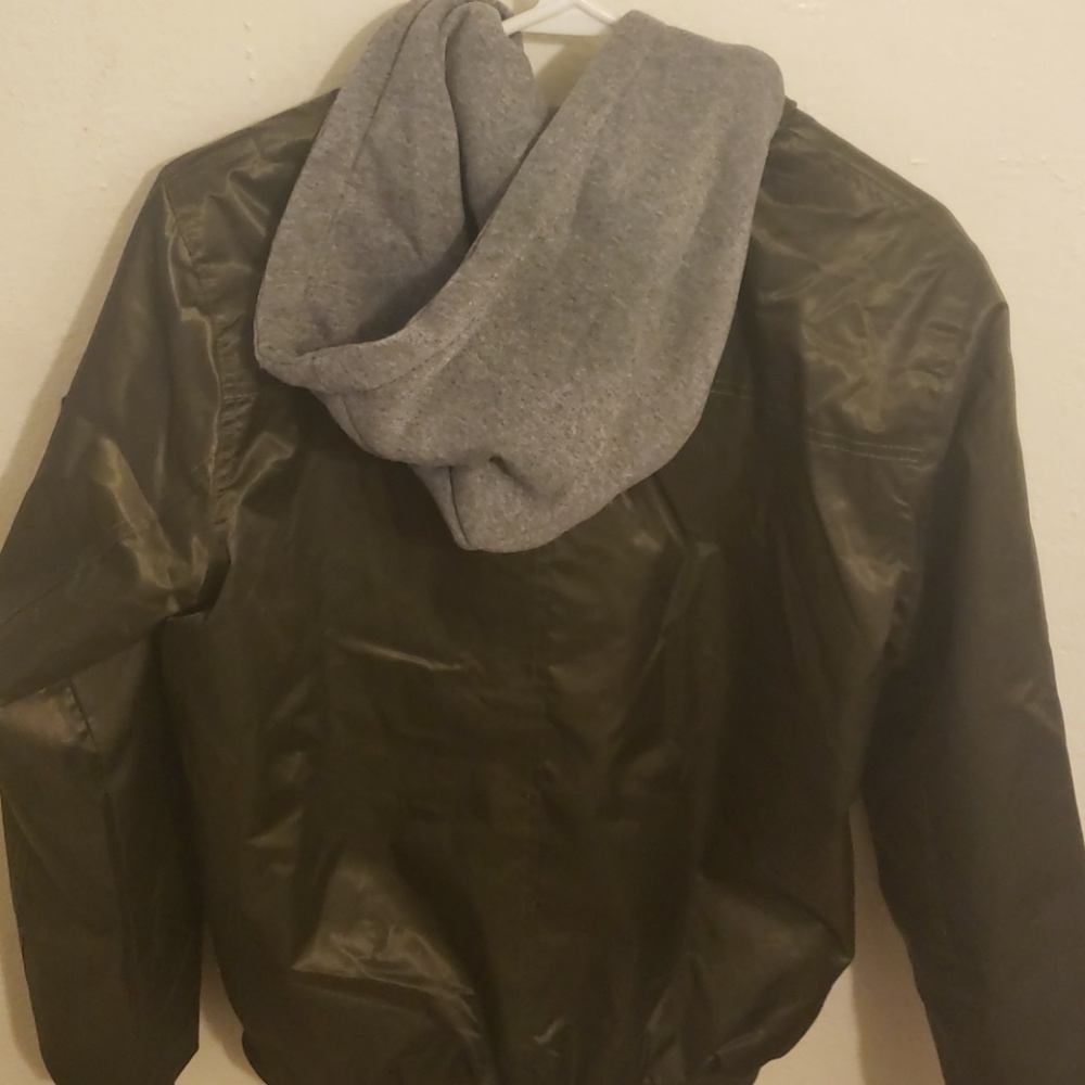 Members Only Flight Satin Twill Hooded Jacket - Picture 5 of 5